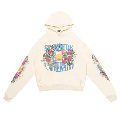 Pre-owned Rhude St.  University Hoodie 'vintage White' | Cream | Men's Size M