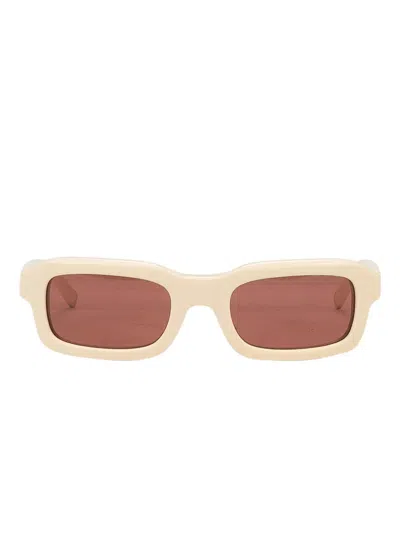 Rhude Steve Frame Sunglasses In Neutral