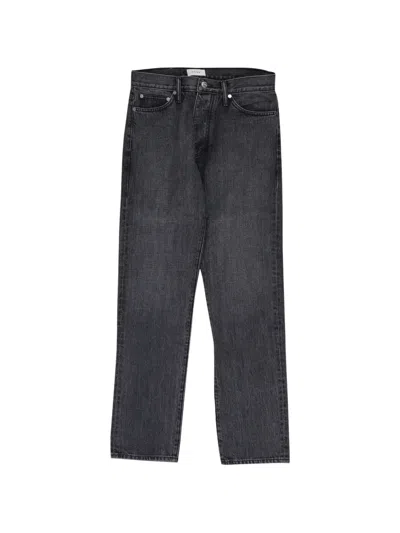 Rhude Straight-fit Denim Jeans In Black
