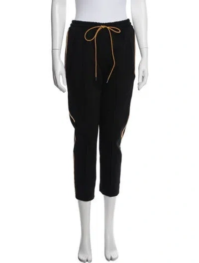 Pre-owned Rhude Straight Leg Pants In Black