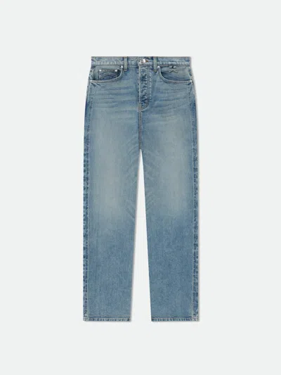 Rhude Straight-leg Denim Jeans In Blue