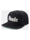 Rhude Structured 1 Cap In Black