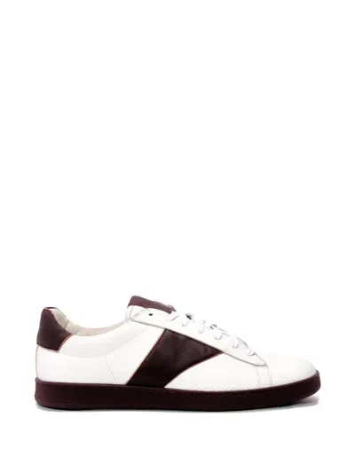 Rhude Suede-panel Sneakers In White