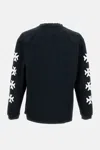 Rhude Notting Hill Eagle Vintage Black Long Sleeve T-shirt In Black