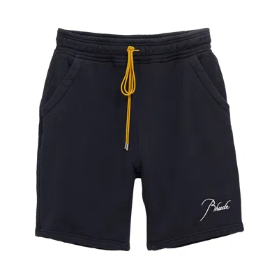 Pre-owned Rhude Sweatshort 'vintage Black' | Men's Size Xl