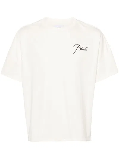 Rhude Off-white Reverse T-shirt