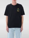 Rhude Tobacco Logo-print Cotton-jersey T-shirt In Black