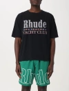 RHUDE T-SHIRT RHUDE MEN COLOR BLACK,400797002