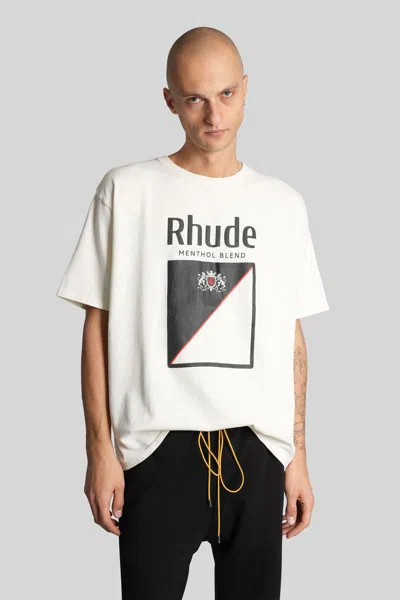 Rhude T-shirt In White