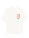 Rhude T-shirt With Print In White
