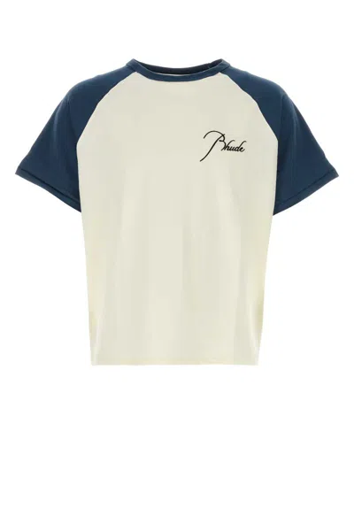 Rhude T-shirts And Polos In White