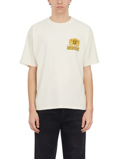 Rhude T-shirts In White
