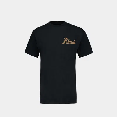 Rhude T-shirts & Tops In Black