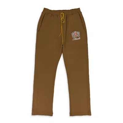 Rhude Tan Brentwood Track Pants In Brown