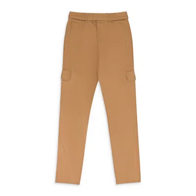Rhude Straight-leg Cargo Track Pants In Nude