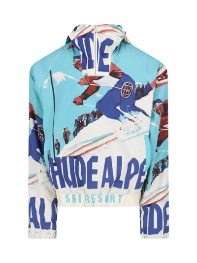RHUDE TECHNICAL HOODED JACKET