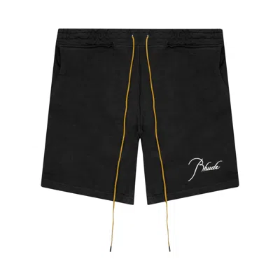 Pre-owned Rhude Terry Short 'black' | Men's Size Xs
