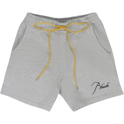 Pre-owned Rhude Terry Shorts 'grey' | Men's Size Xs In Gray