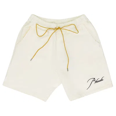 Pre-owned Rhude Terry Shorts 'white' | Men's Size S