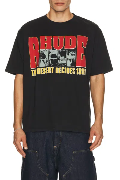 RHUDE THE DESERT DECIDES TEE
