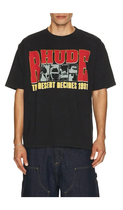 RHUDE THE DESERT DECIDES TEE