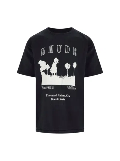 RHUDE 'THOUSAND PALMS' T-SHIRT