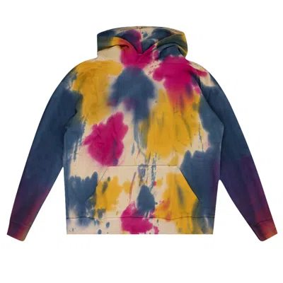 Pre-owned Rhude Tie Dye Hoodie 'cream' | Men's Size Xl In White