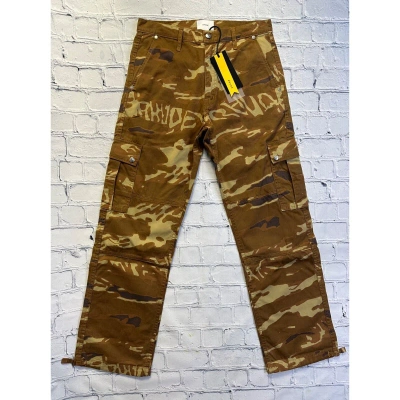 Pre-owned Rhude Tiger Camo Cargo Pant In Multicolor