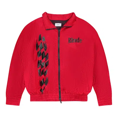 Pre-owned Rhude Track Jacket 'red' | Men's Size M