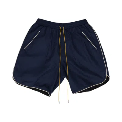 Pre-owned Rhude Track Shorts 'blue' | Men's Size Xl