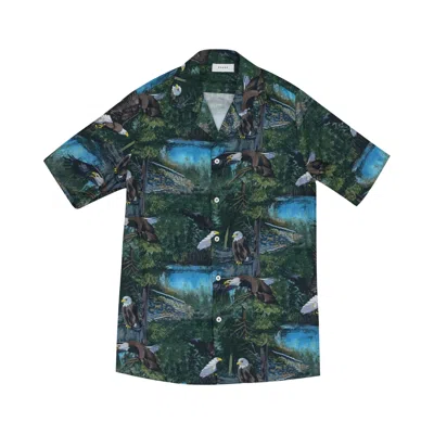 Pre-owned Rhude Truck Stop Button Up 'multicolor' | Multi-color | Men's Size L