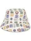 Rhude Trucker-print Bucket Hat In Multi
