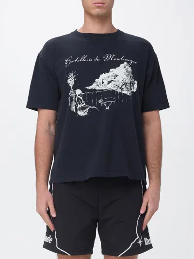 Rhude Graphic-print T-shirt In Black