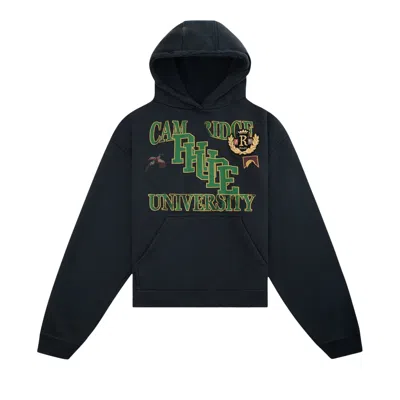 Pre-owned Rhude University Hoodie 'vintage Black'