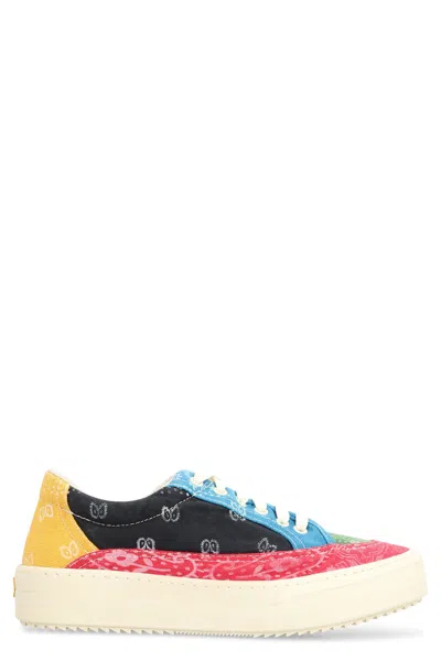 Rhude V2 Bandana Low-top Sneakers In Multicolor