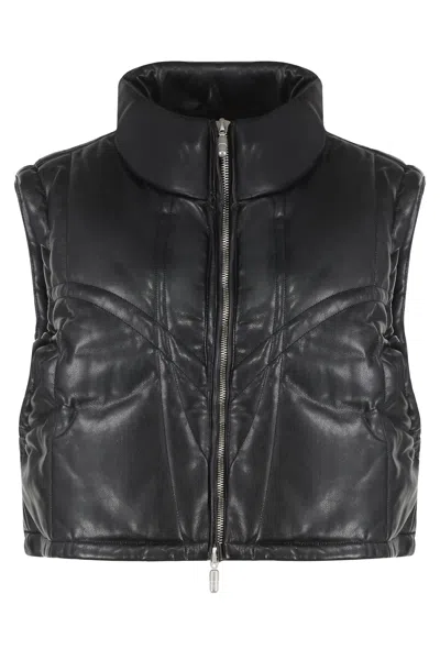 Rhude Vegan Fur Vest In Black