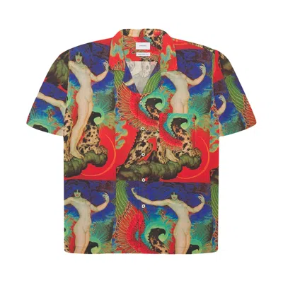 Pre-owned Rhude Vice Shirt 'red' | Men's Size S