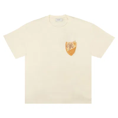 Pre-owned Rhude Vintage Chateau Short-sleeve T-shirt 'white' | Men's Size Xl