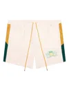 Rhude Whinston Crest Shorts In Pink