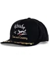 Rhude Wine Country Souvenir Cap In Black