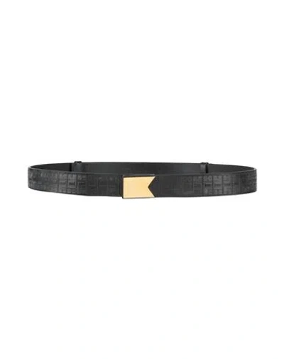 Rhude Woman Belt Black Size 36 Leather