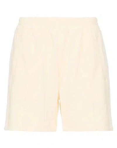 Rhude Woman Shorts & Bermuda Shorts Cream Size S Polyester, Elastane In White