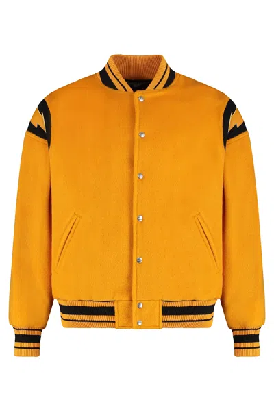 RHUDE WOOL BOMBER JACKET