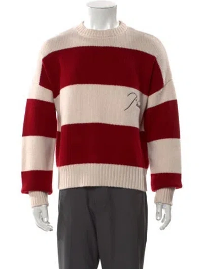 Pre-owned Rhude Wool Striped Pullover W/ Tags