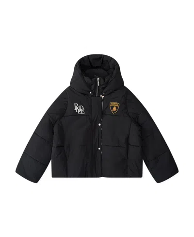 Rhude X Lamborghini Embroidered Logo Cotton Suit In Black