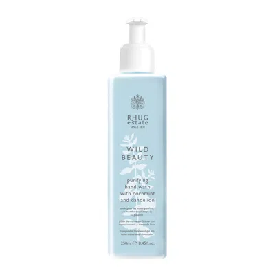 Rhug Wild Beauty Neutrals Purifying Hand Wash With Cornmint And Dandelion In Yellow