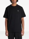 Rhun Cotton T-shirt In Black