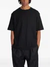 Rhun Cotton T-shirt In Black