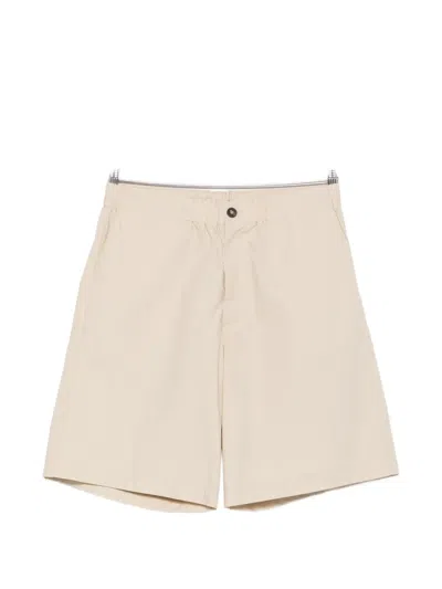 Rhun Elasticated-waist Shorts In Neutral