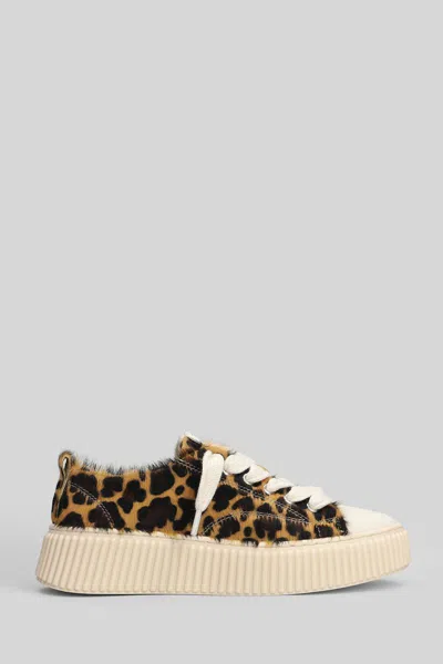 Rhun Leopard Sneakers In Multi